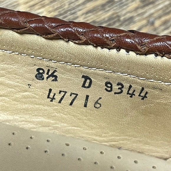 Allen Edmonds Maxfield Tassel Loafers Men's 8.5 D Brown Leather Slip On Shoes - Picture 11 of 13